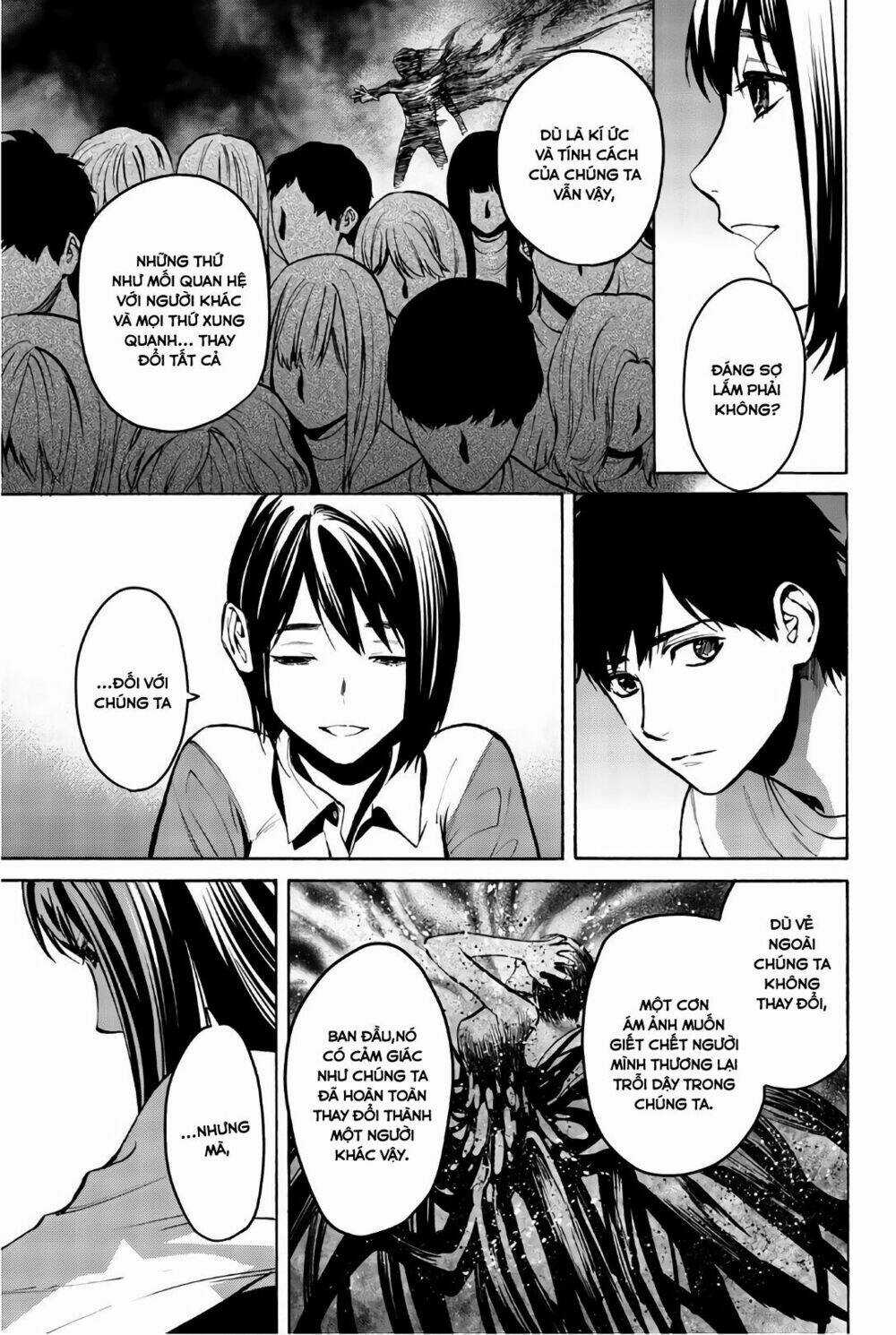 Konya Wa Tsuki Ga Kirei Desu Ga, Toriaezu Shi Ne Chapter 24 trang 27