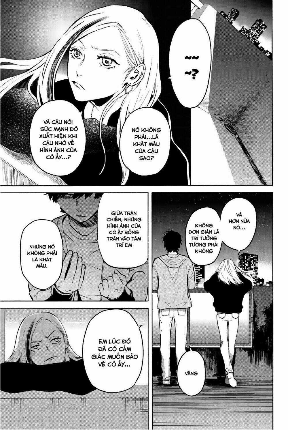 Konya Wa Tsuki Ga Kirei Desu Ga, Toriaezu Shi Ne Chapter 24 trang 35