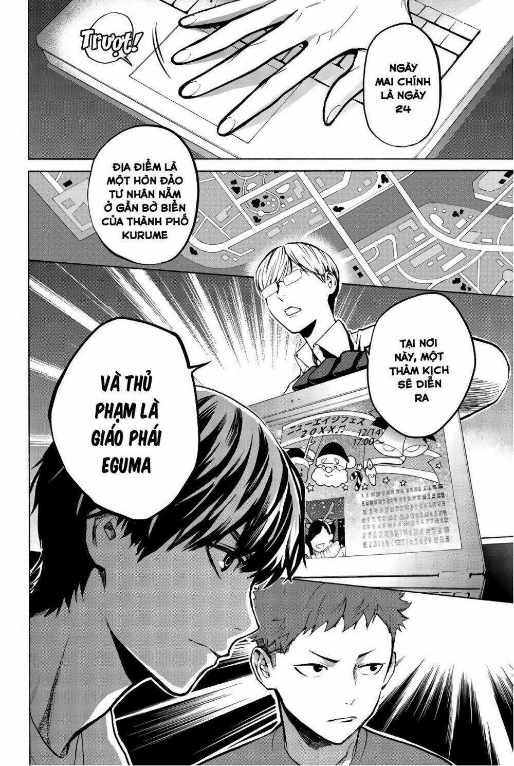 Konya Wa Tsuki Ga Kirei Desu Ga, Toriaezu Shi Ne Chapter 24 trang 8