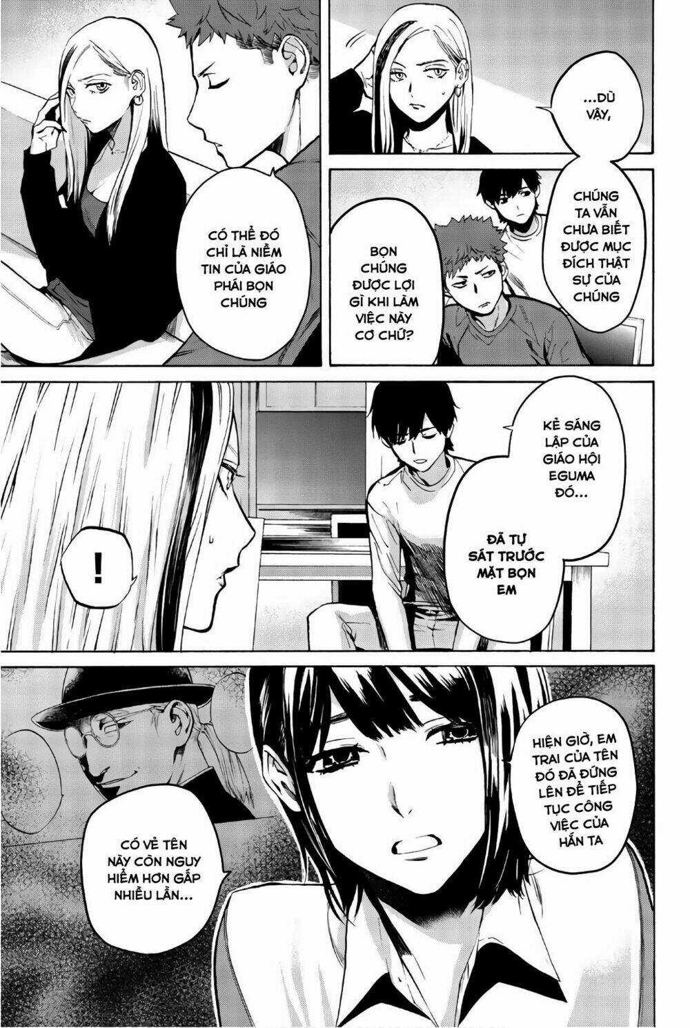 Konya Wa Tsuki Ga Kirei Desu Ga, Toriaezu Shi Ne Chapter 24 trang 9