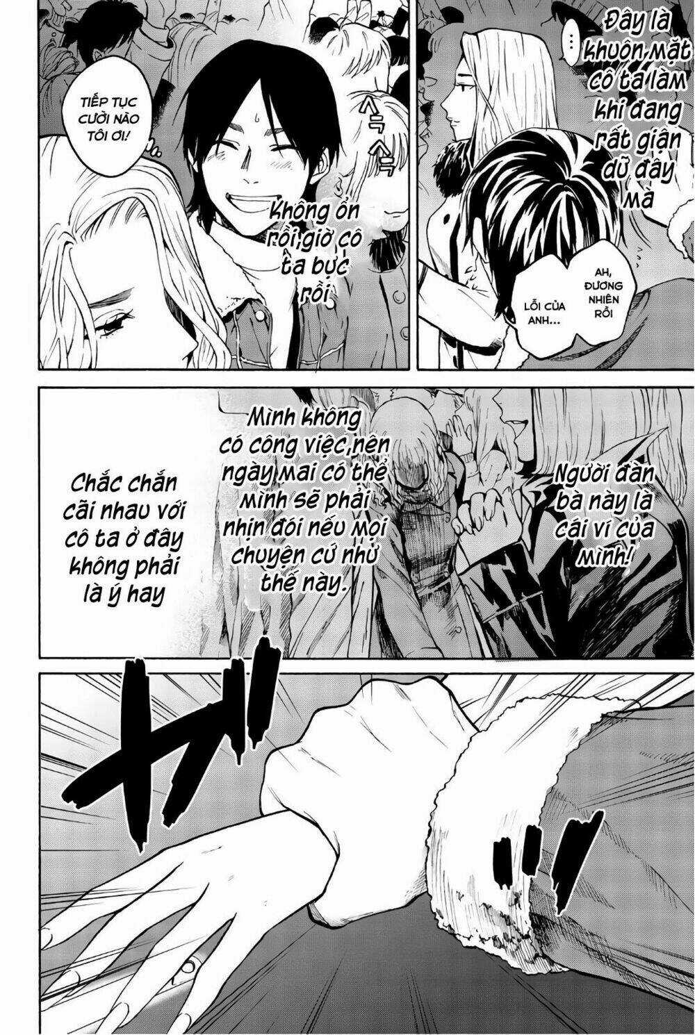 Konya Wa Tsuki Ga Kirei Desu Ga, Toriaezu Shi Ne Chapter 25 trang 17