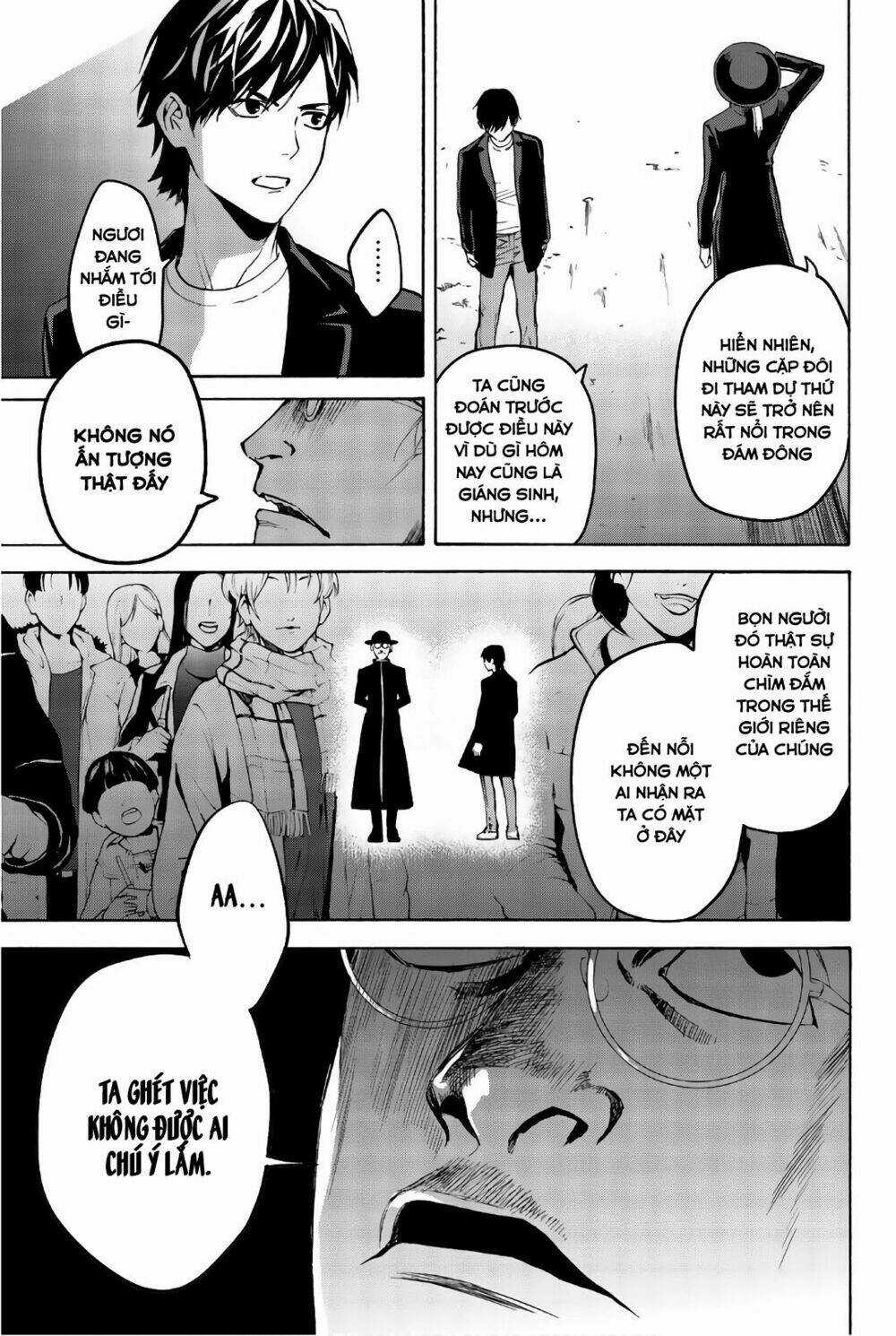 Konya Wa Tsuki Ga Kirei Desu Ga, Toriaezu Shi Ne Chapter 25 trang 25