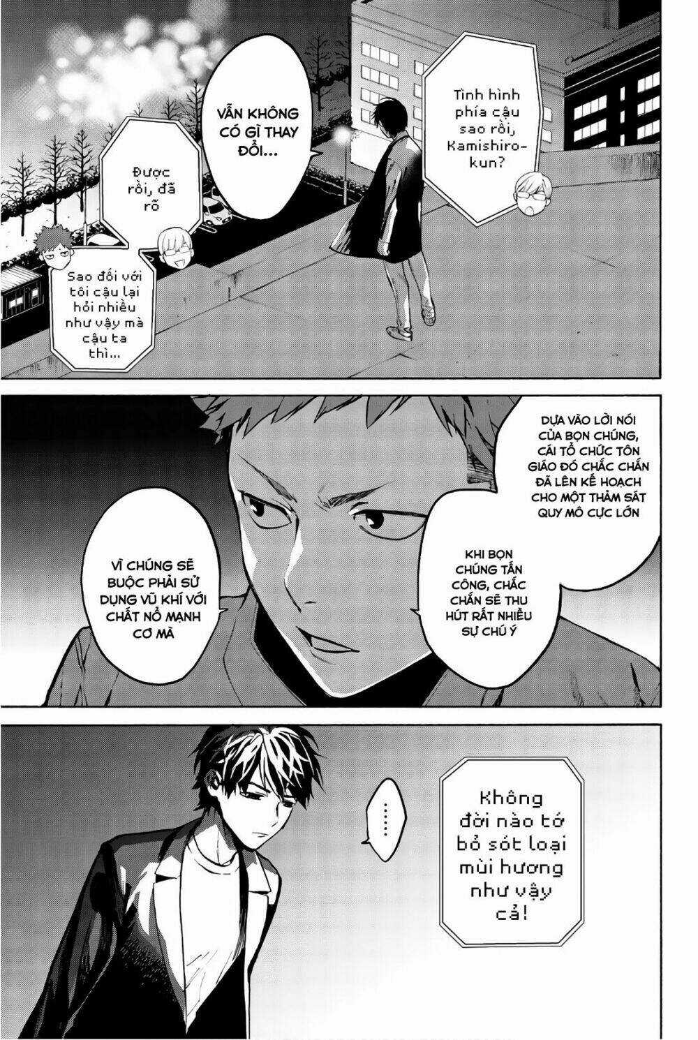Konya Wa Tsuki Ga Kirei Desu Ga, Toriaezu Shi Ne Chapter 25 trang 6