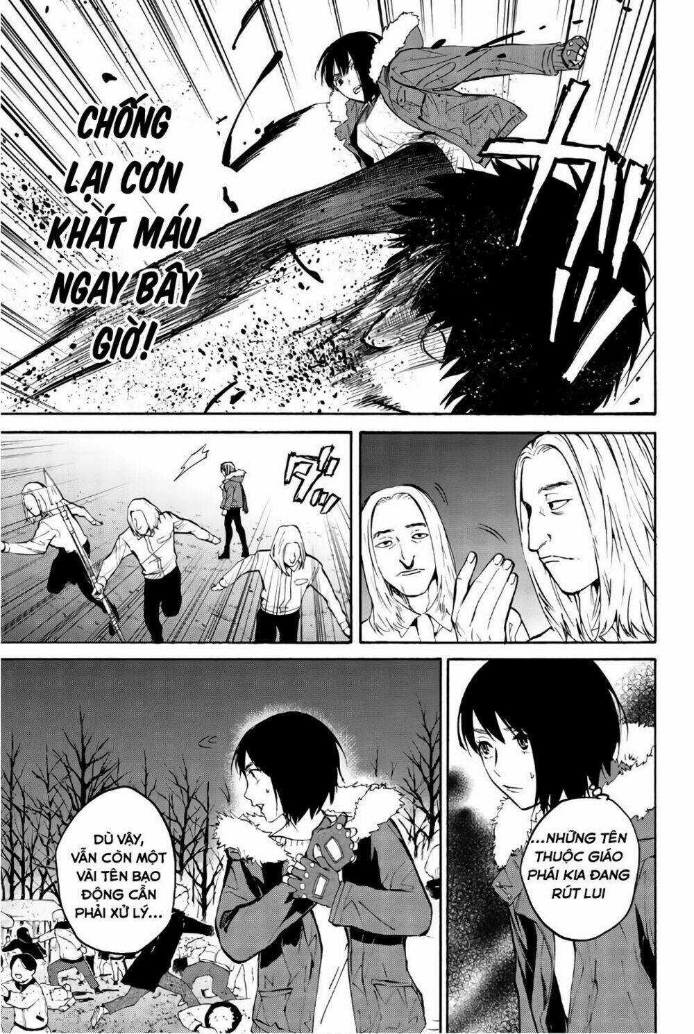 Konya Wa Tsuki Ga Kirei Desu Ga, Toriaezu Shi Ne Chapter 26 trang 21