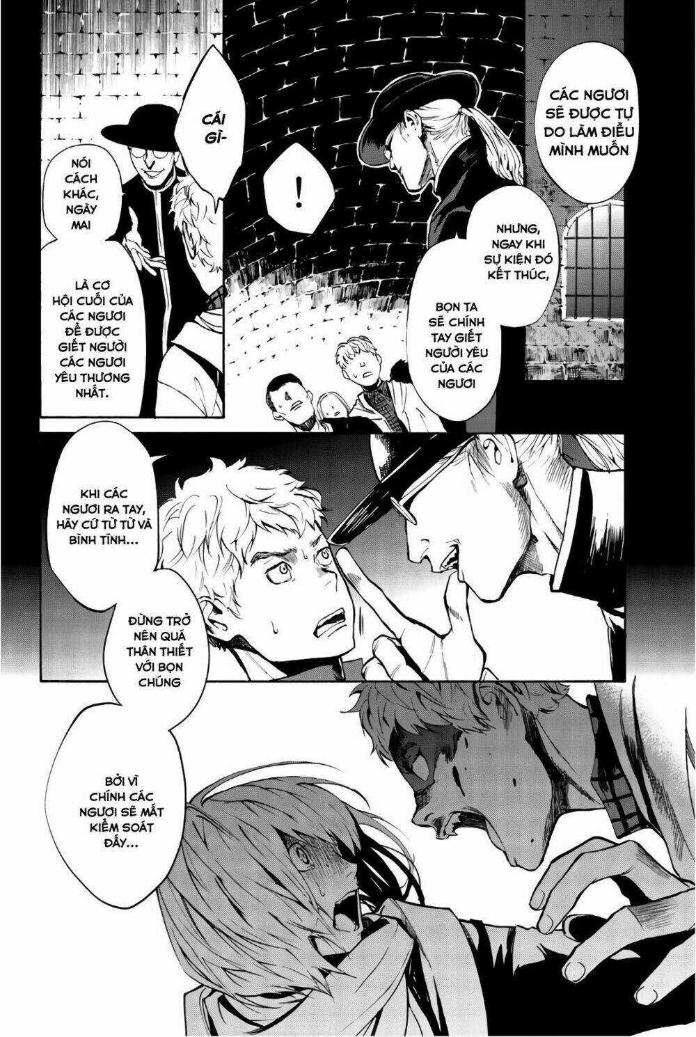 Konya Wa Tsuki Ga Kirei Desu Ga, Toriaezu Shi Ne Chapter 26 trang 3