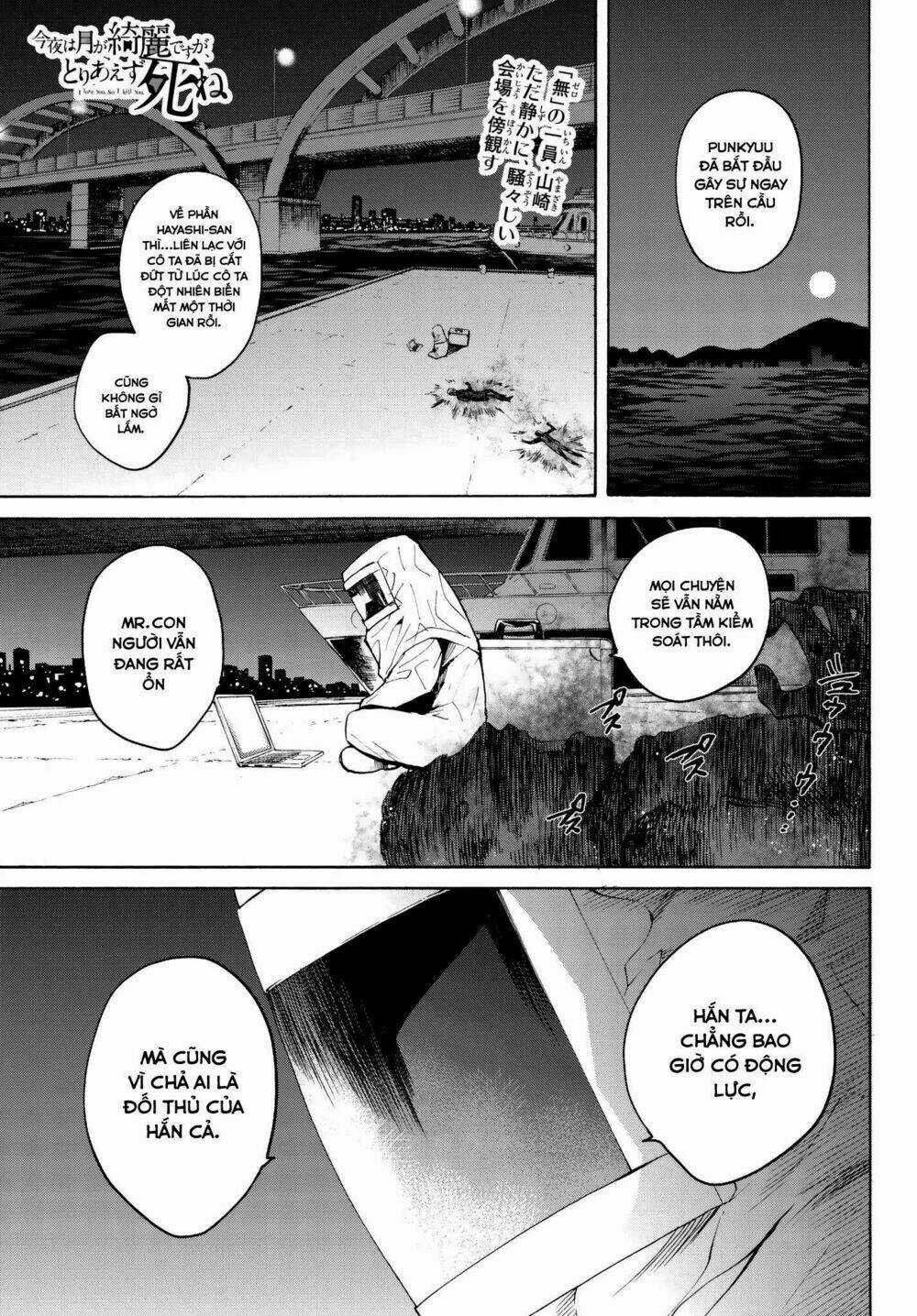 Konya Wa Tsuki Ga Kirei Desu Ga, Toriaezu Shi Ne Chapter 29 trang 2