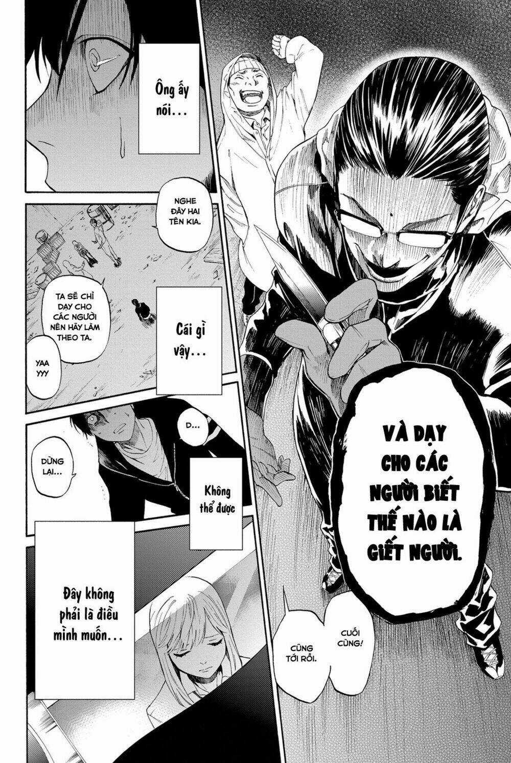 Konya Wa Tsuki Ga Kirei Desu Ga, Toriaezu Shi Ne Chapter 3 trang 18
