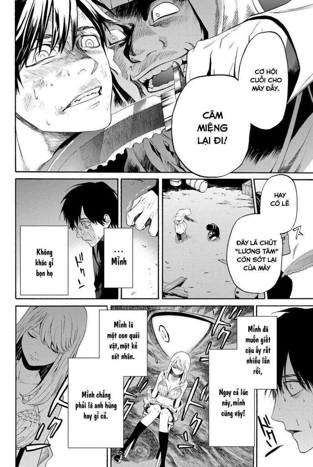 Konya Wa Tsuki Ga Kirei Desu Ga, Toriaezu Shi Ne Chapter 3 trang 25
