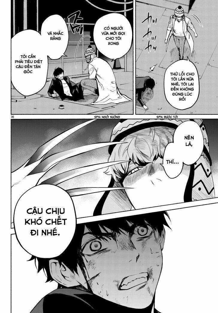 Konya Wa Tsuki Ga Kirei Desu Ga, Toriaezu Shi Ne Chapter 30 trang 34