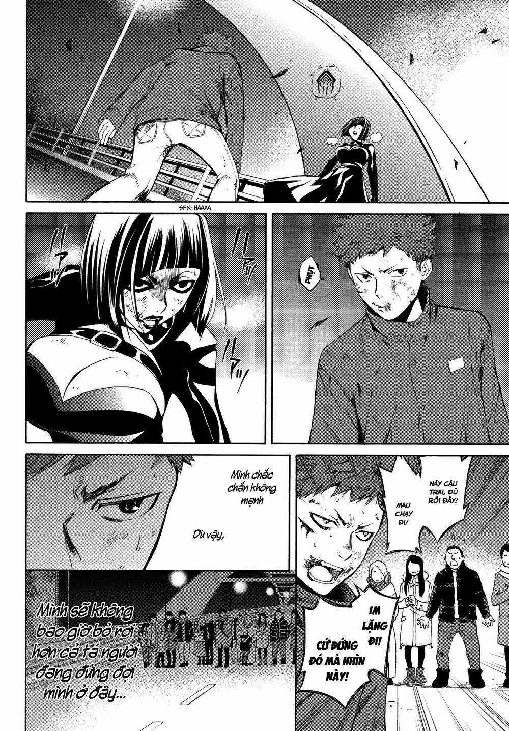 Konya Wa Tsuki Ga Kirei Desu Ga, Toriaezu Shi Ne Chapter 31 trang 35