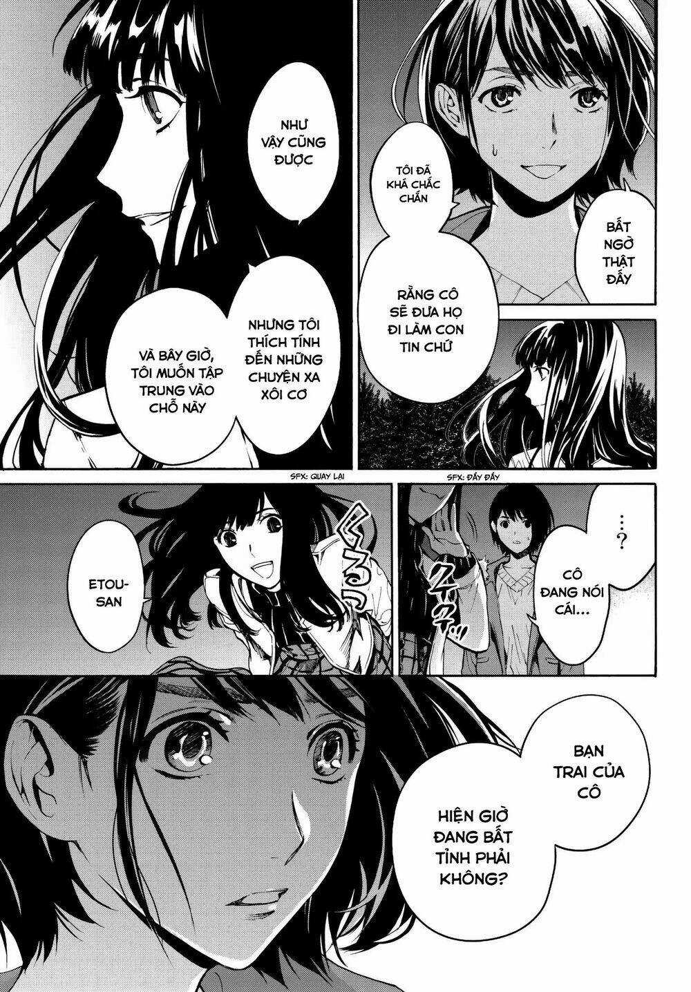 Konya Wa Tsuki Ga Kirei Desu Ga, Toriaezu Shi Ne Chapter 31 trang 42