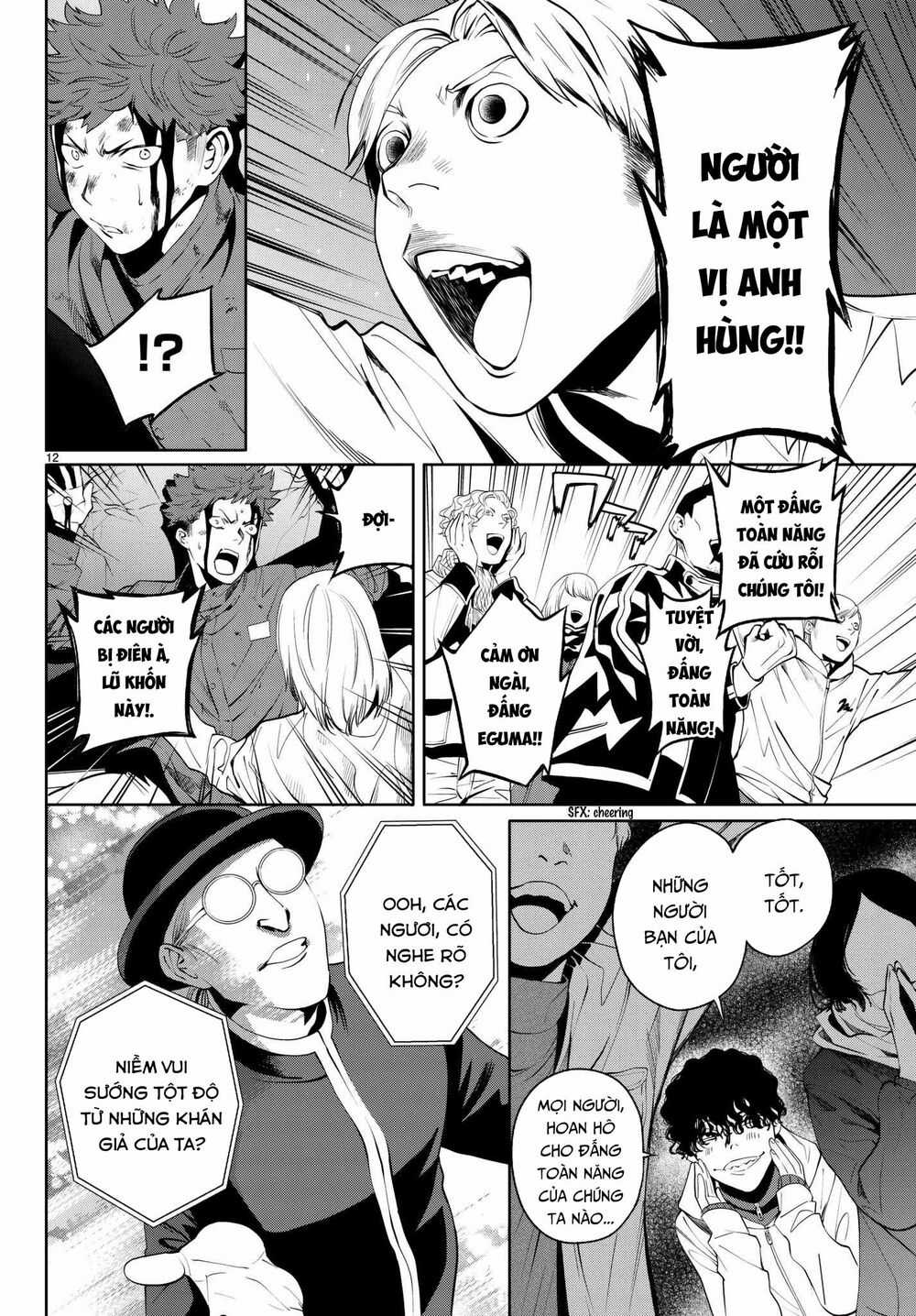 Konya Wa Tsuki Ga Kirei Desu Ga, Toriaezu Shi Ne Chapter 32 trang 12