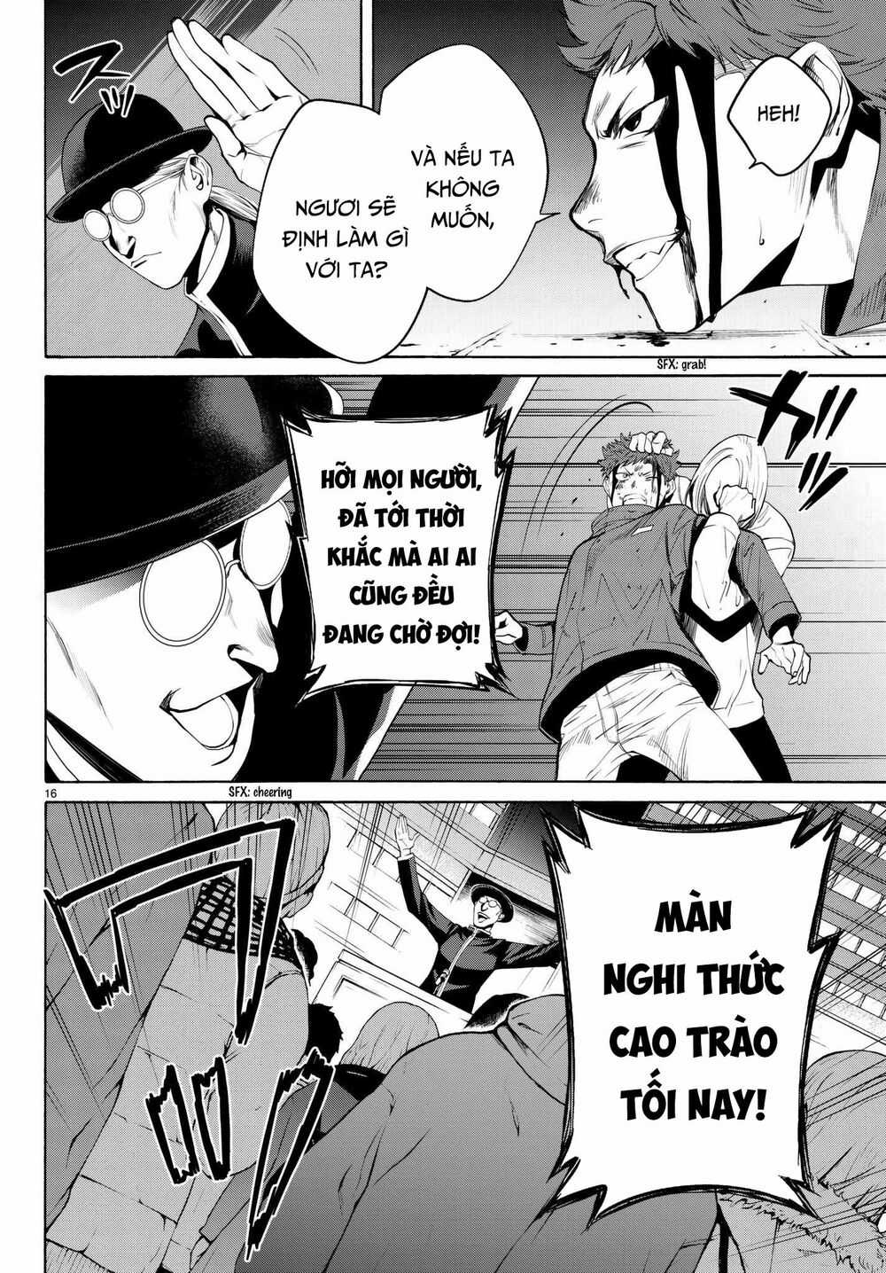 Konya Wa Tsuki Ga Kirei Desu Ga, Toriaezu Shi Ne Chapter 32 trang 16