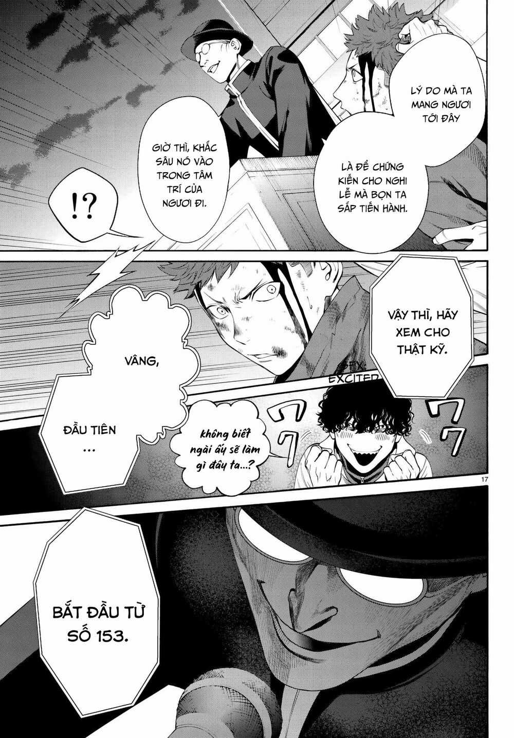 Konya Wa Tsuki Ga Kirei Desu Ga, Toriaezu Shi Ne Chapter 32 trang 17