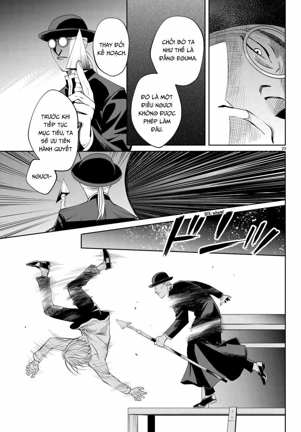 Konya Wa Tsuki Ga Kirei Desu Ga, Toriaezu Shi Ne Chapter 32 trang 23