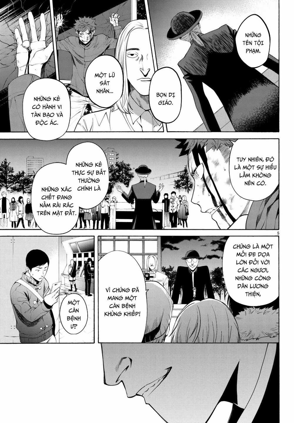 Konya Wa Tsuki Ga Kirei Desu Ga, Toriaezu Shi Ne Chapter 32 trang 6