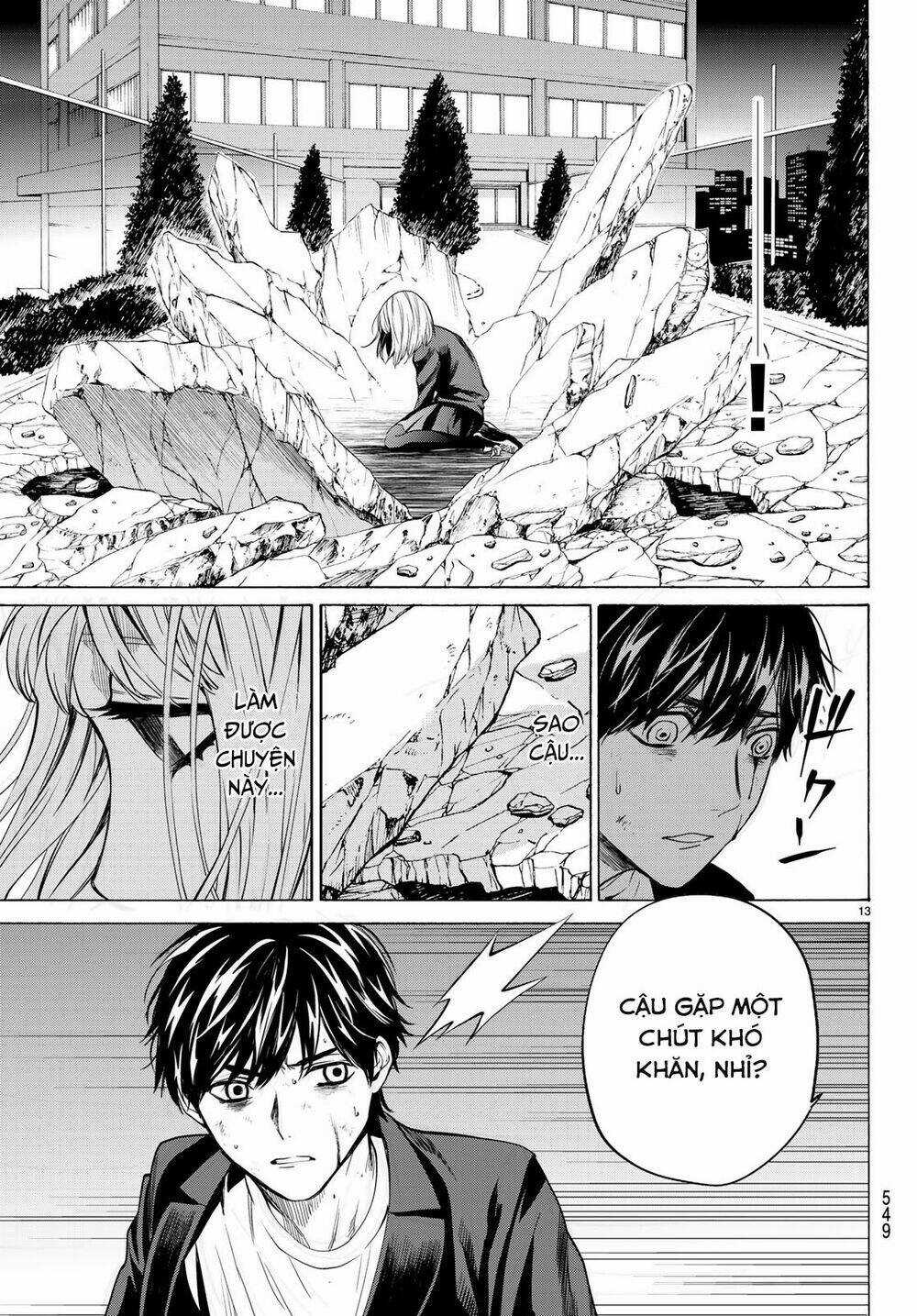 Konya Wa Tsuki Ga Kirei Desu Ga, Toriaezu Shi Ne Chapter 33 trang 13