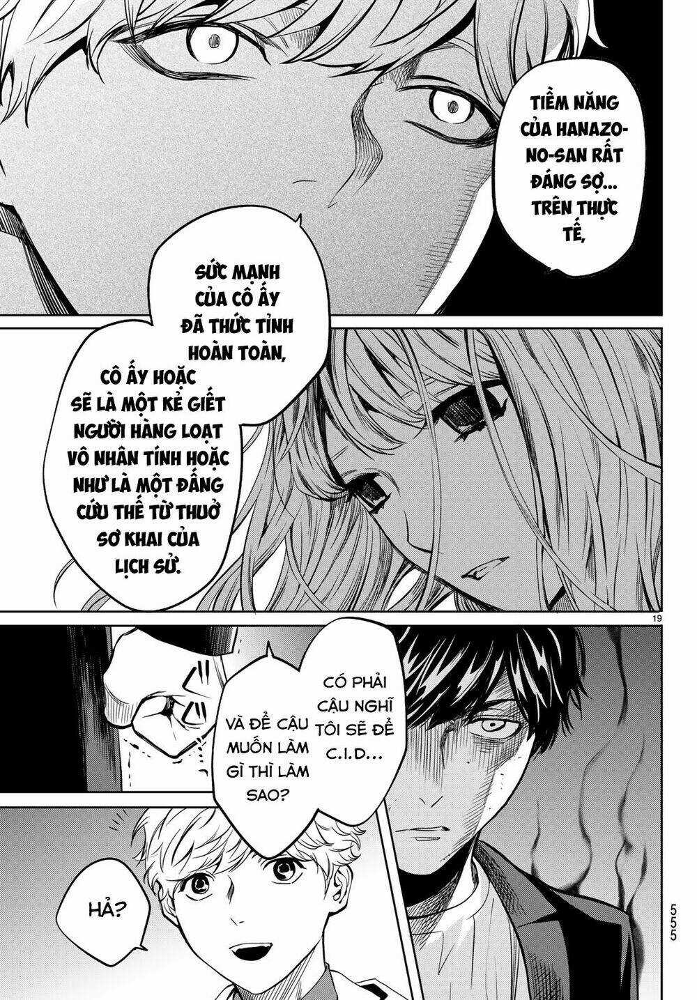 Konya Wa Tsuki Ga Kirei Desu Ga, Toriaezu Shi Ne Chapter 33 trang 19