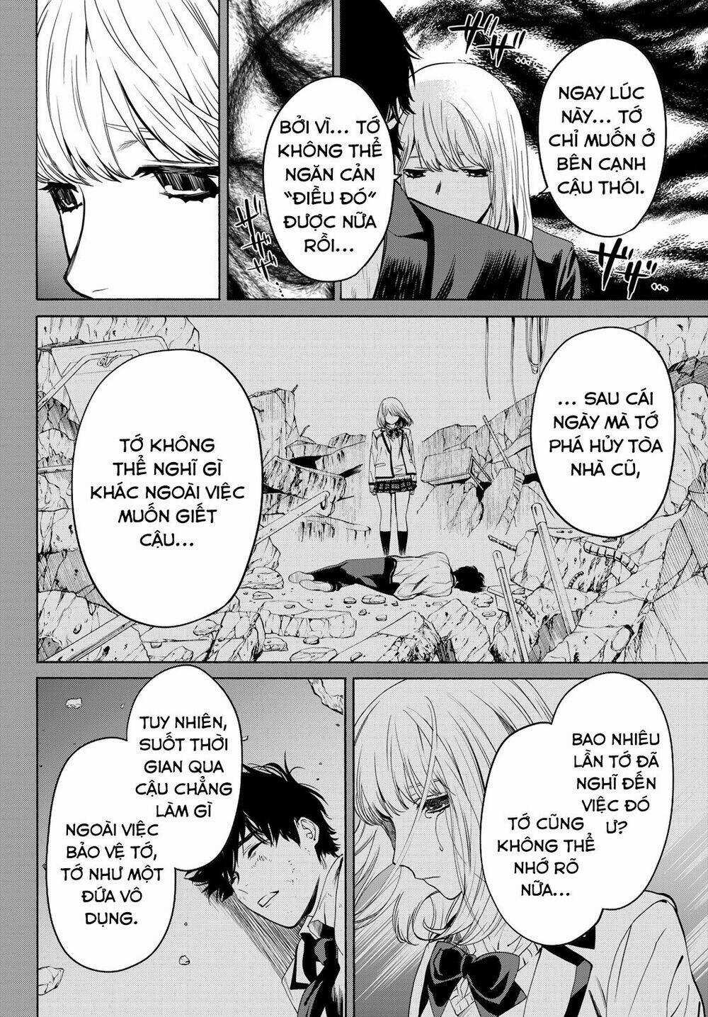 Konya Wa Tsuki Ga Kirei Desu Ga, Toriaezu Shi Ne Chapter 33 trang 33