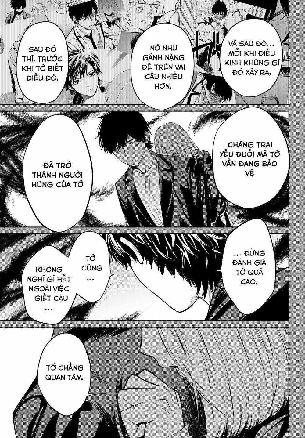 Konya Wa Tsuki Ga Kirei Desu Ga, Toriaezu Shi Ne Chapter 33 trang 34