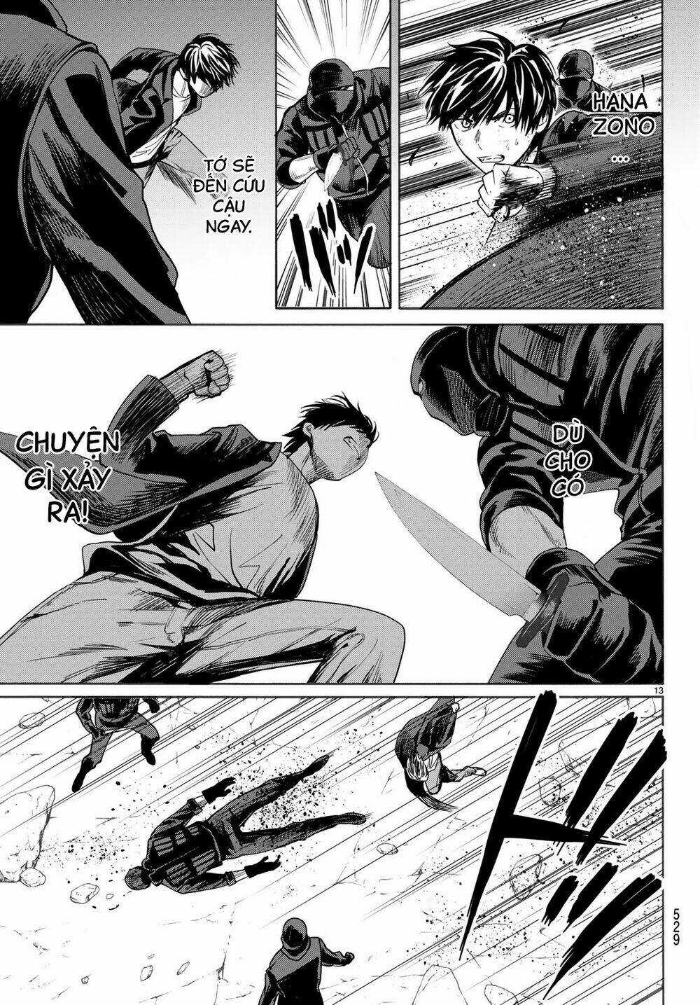 Konya Wa Tsuki Ga Kirei Desu Ga, Toriaezu Shi Ne Chapter 34 trang 14