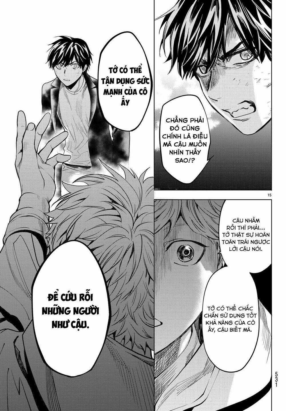 Konya Wa Tsuki Ga Kirei Desu Ga, Toriaezu Shi Ne Chapter 34 trang 16