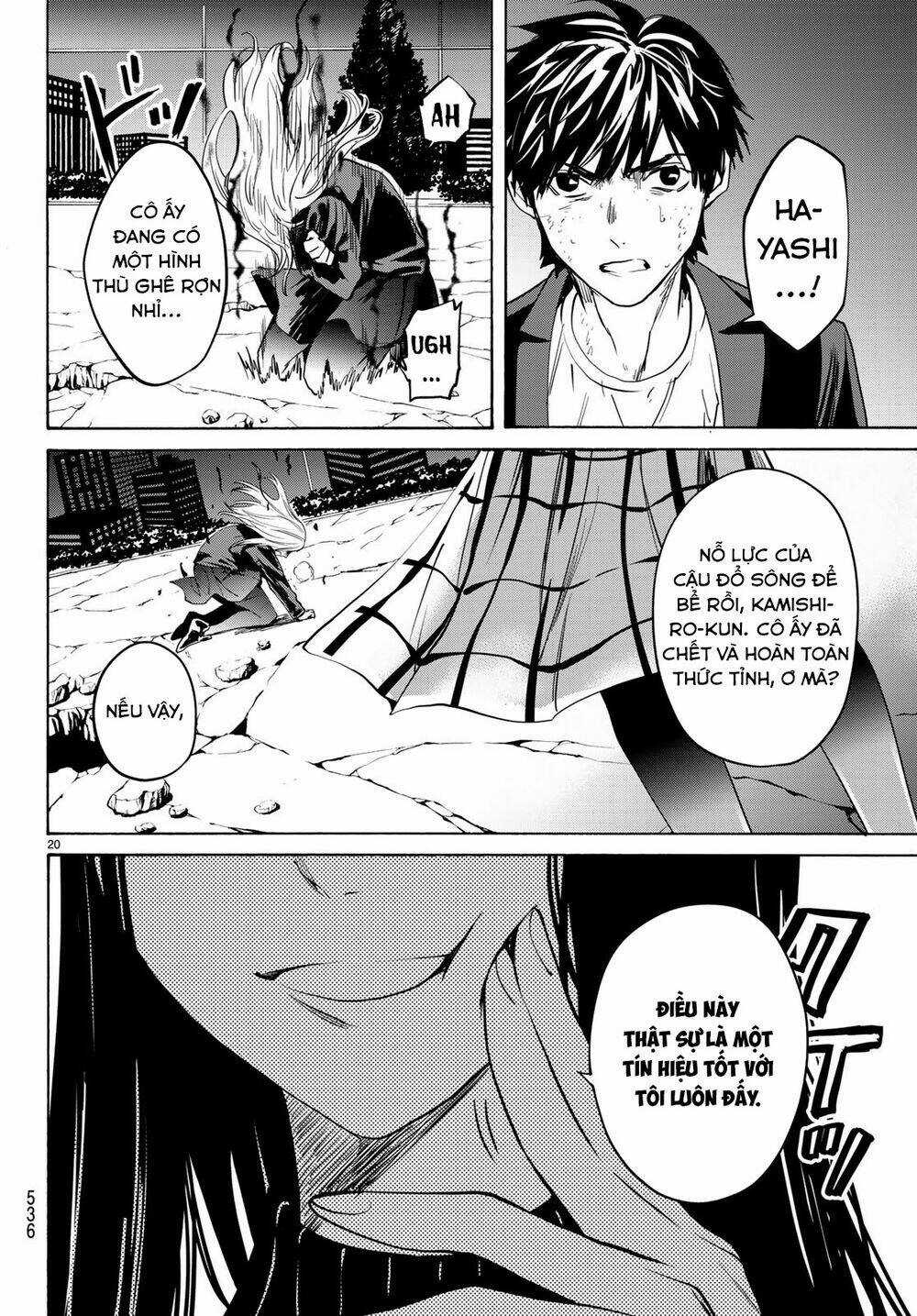Konya Wa Tsuki Ga Kirei Desu Ga, Toriaezu Shi Ne Chapter 34 trang 21