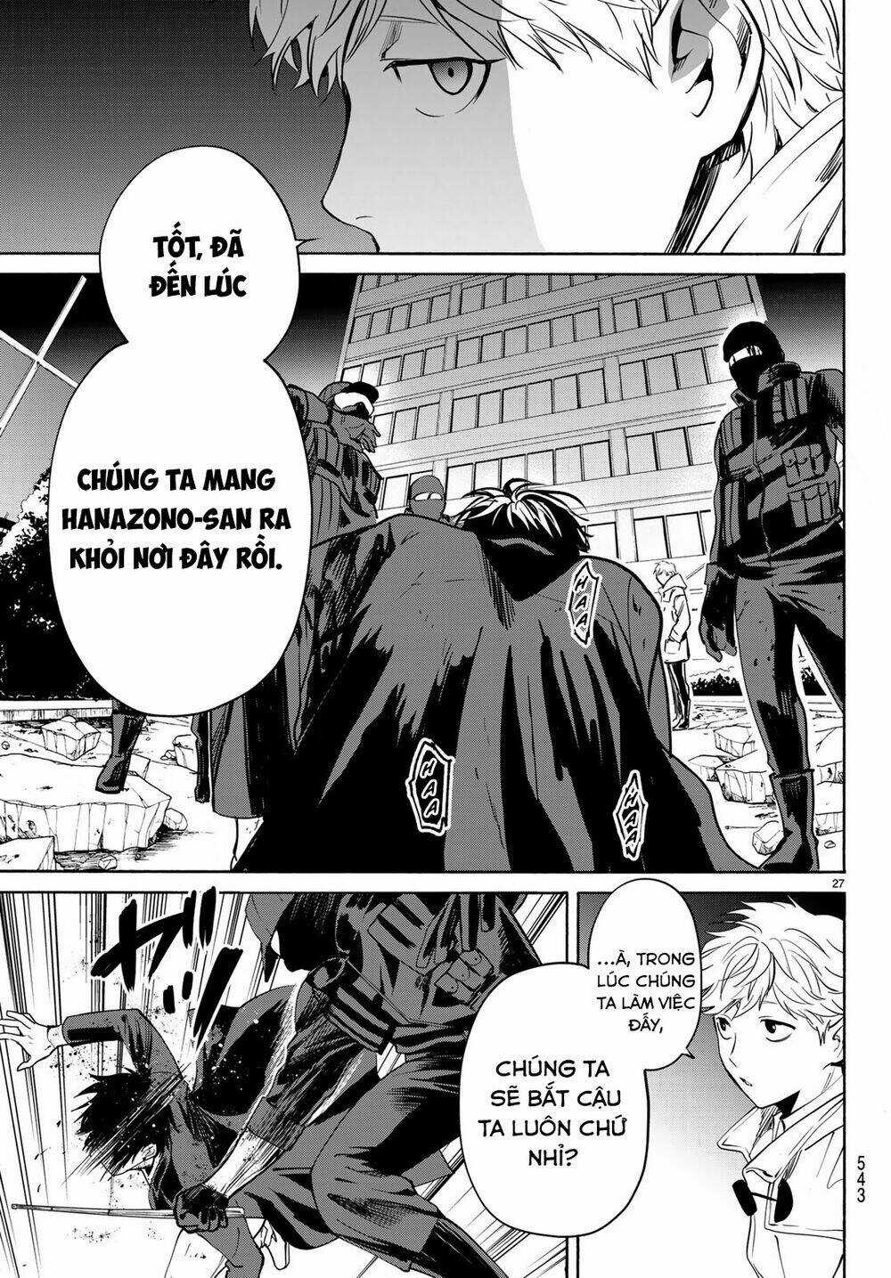 Konya Wa Tsuki Ga Kirei Desu Ga, Toriaezu Shi Ne Chapter 34 trang 28