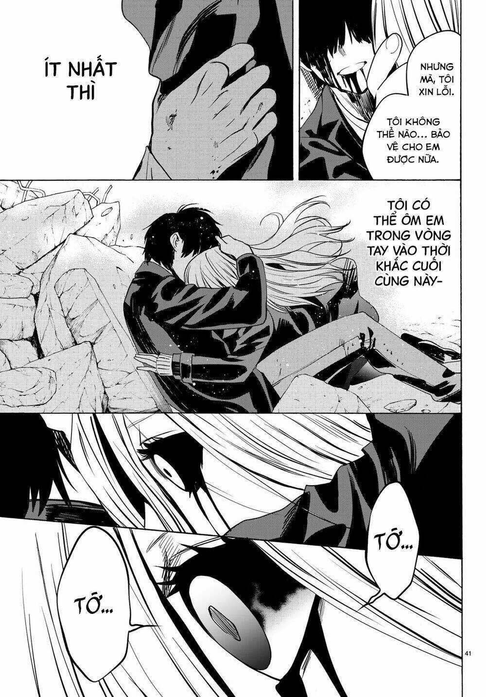 Konya Wa Tsuki Ga Kirei Desu Ga, Toriaezu Shi Ne Chapter 34 trang 41