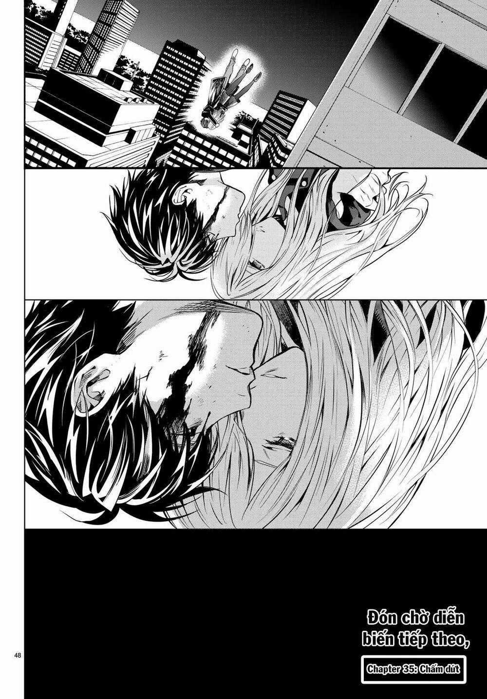 Konya Wa Tsuki Ga Kirei Desu Ga, Toriaezu Shi Ne Chapter 34 trang 47