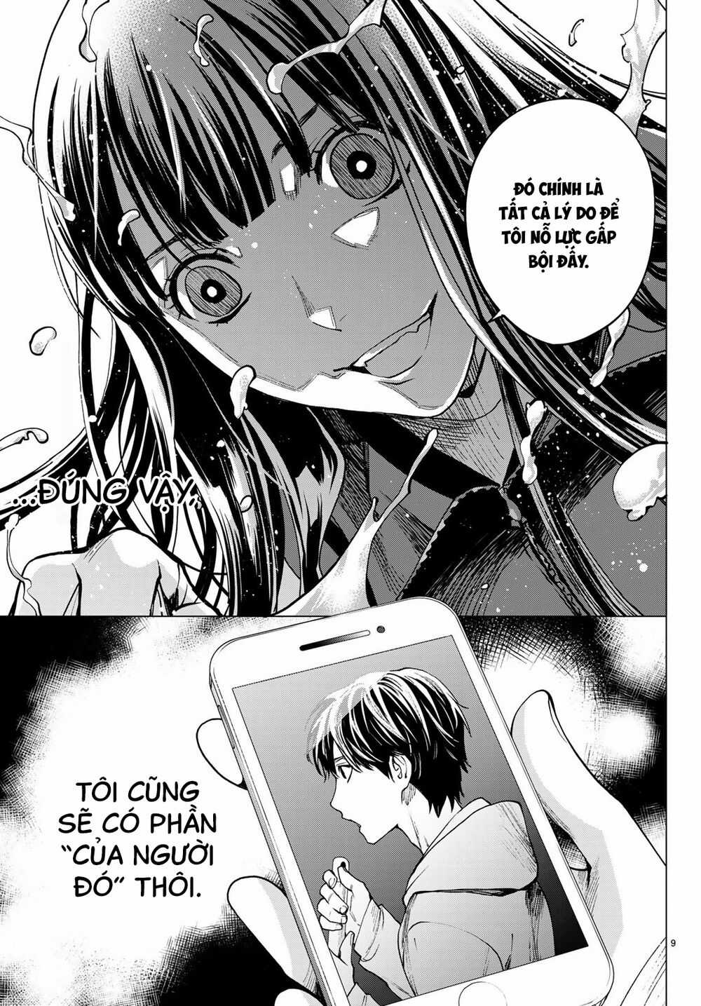 Konya Wa Tsuki Ga Kirei Desu Ga, Toriaezu Shi Ne Chapter 35 trang 10