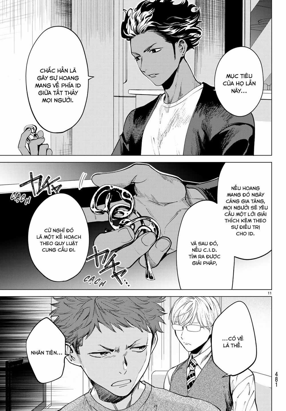 Konya Wa Tsuki Ga Kirei Desu Ga, Toriaezu Shi Ne Chapter 35 trang 12