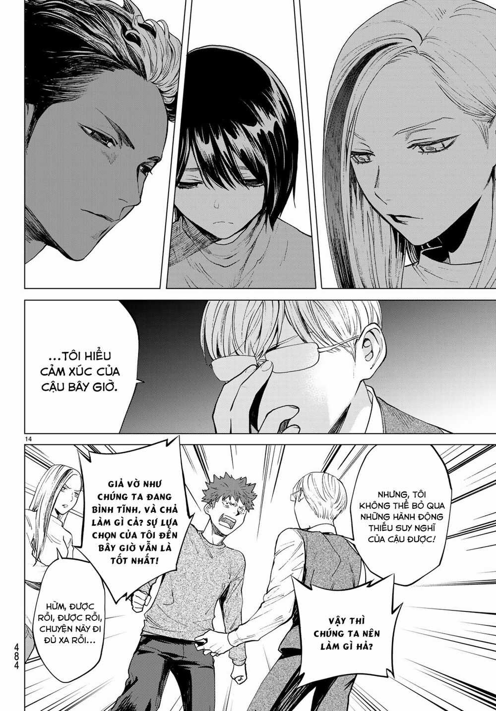 Konya Wa Tsuki Ga Kirei Desu Ga, Toriaezu Shi Ne Chapter 35 trang 15