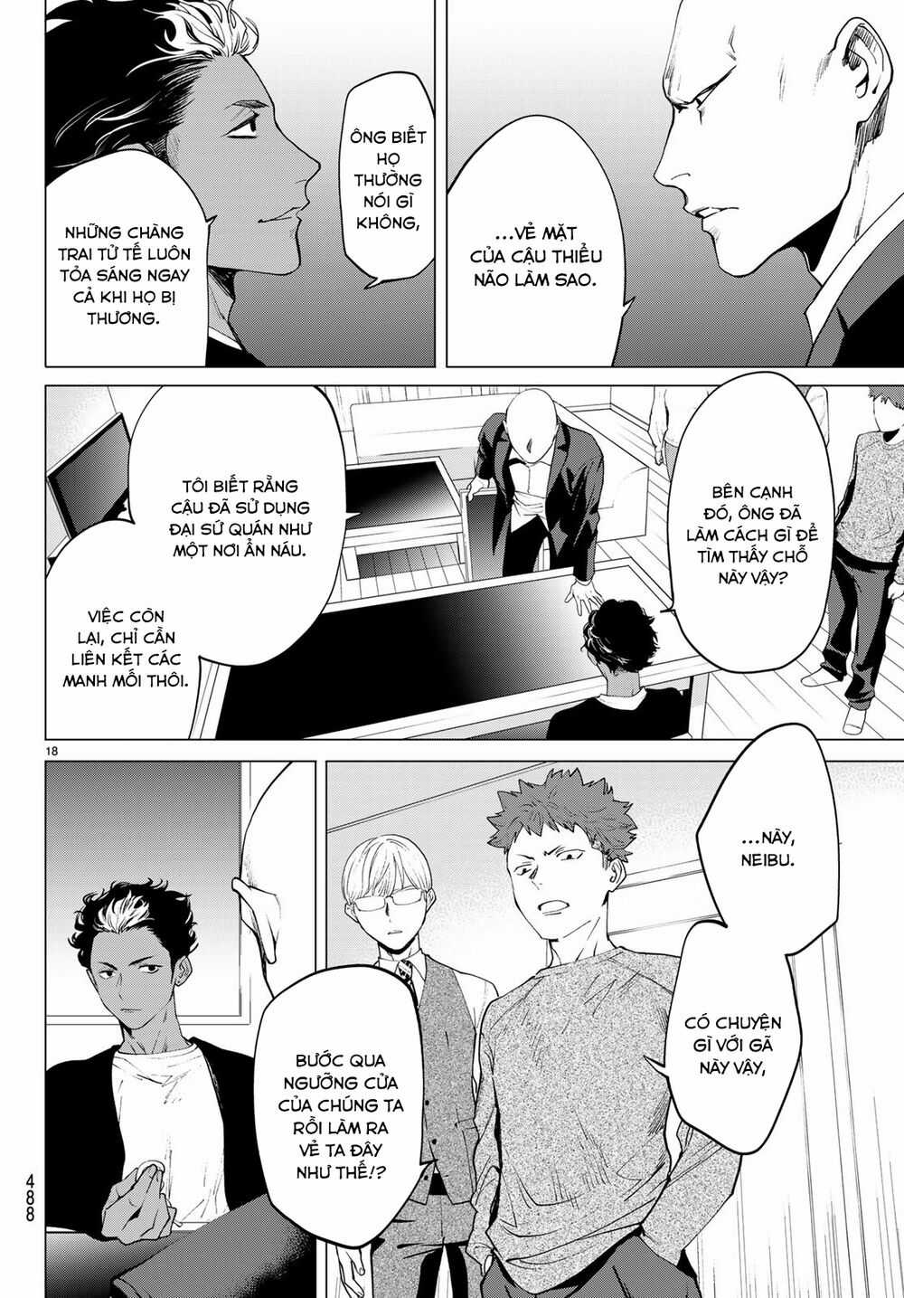 Konya Wa Tsuki Ga Kirei Desu Ga, Toriaezu Shi Ne Chapter 35 trang 19