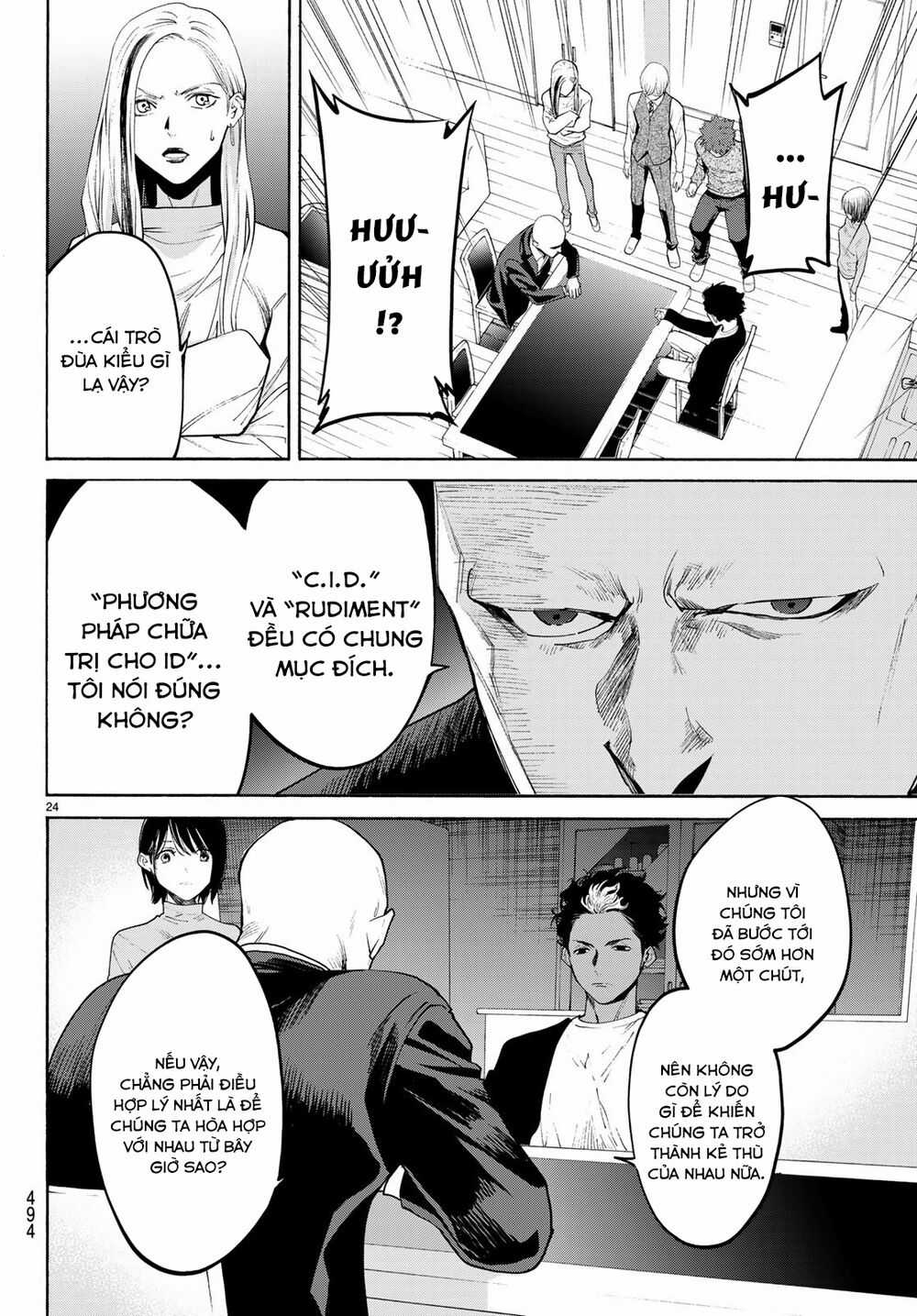 Konya Wa Tsuki Ga Kirei Desu Ga, Toriaezu Shi Ne Chapter 35 trang 24