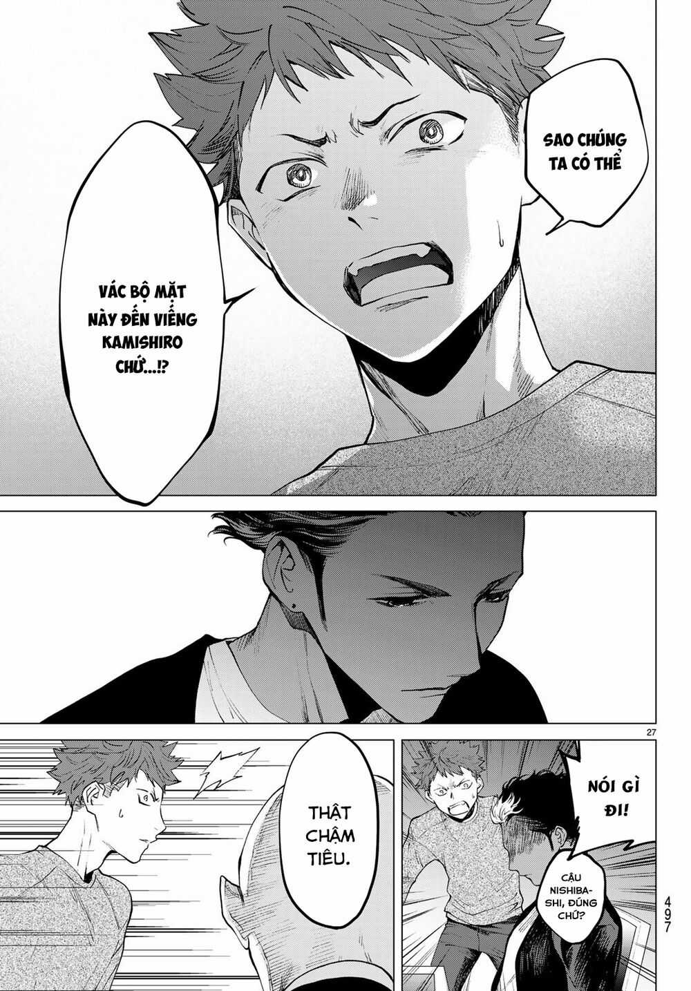 Konya Wa Tsuki Ga Kirei Desu Ga, Toriaezu Shi Ne Chapter 35 trang 27