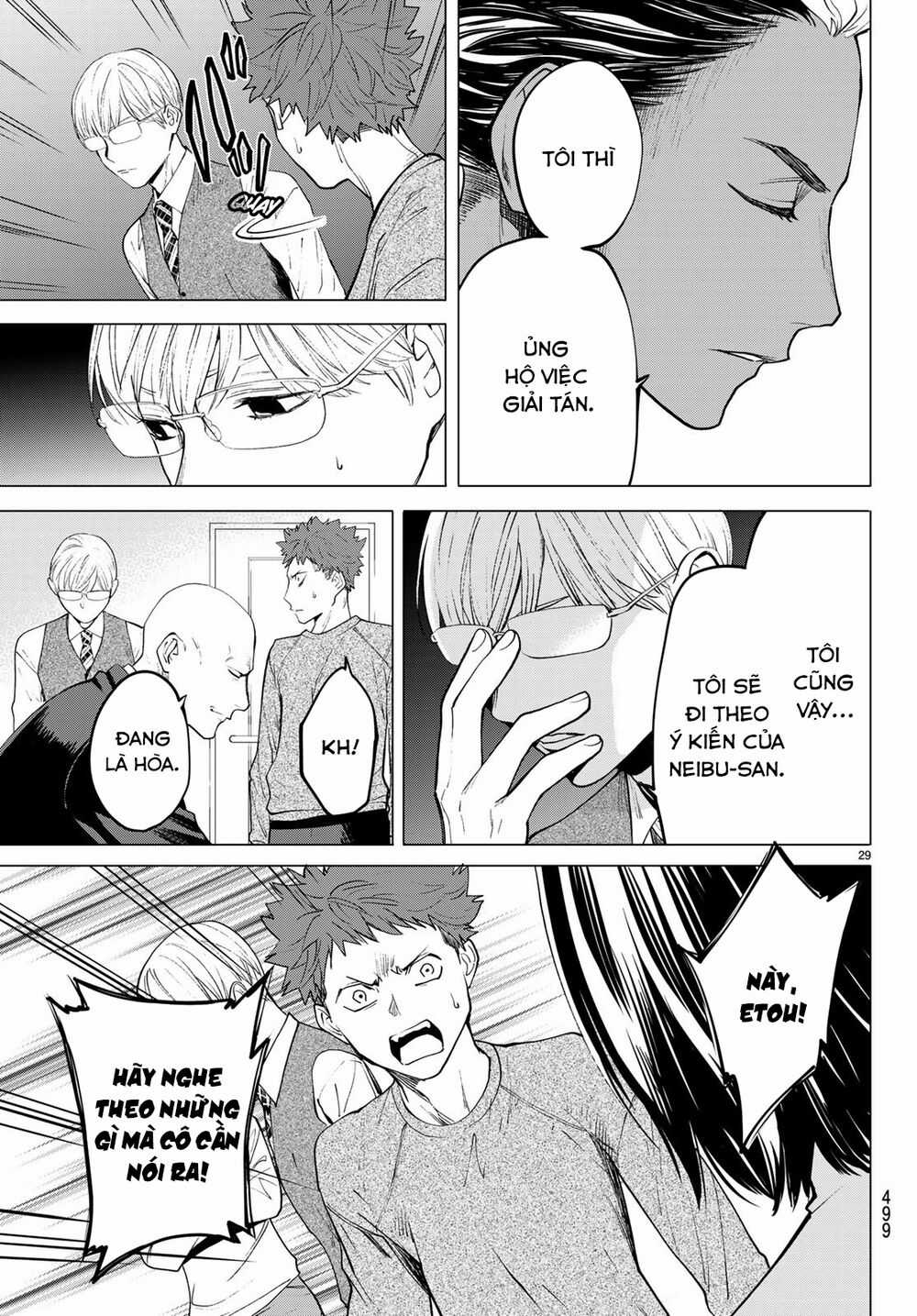 Konya Wa Tsuki Ga Kirei Desu Ga, Toriaezu Shi Ne Chapter 35 trang 29