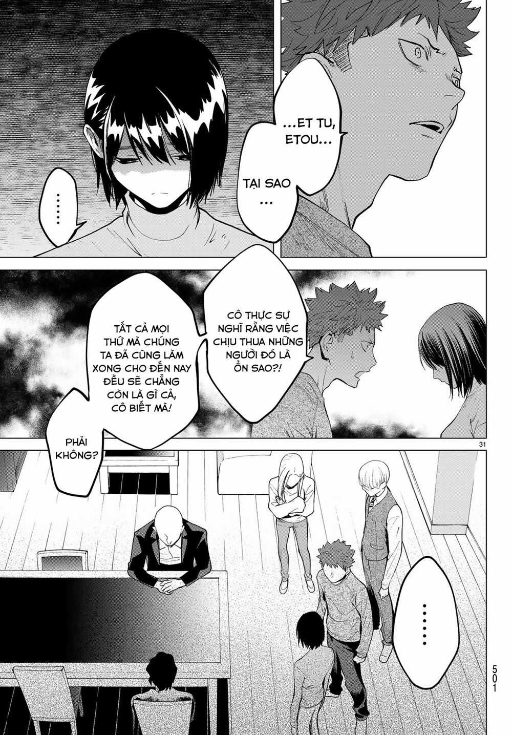 Konya Wa Tsuki Ga Kirei Desu Ga, Toriaezu Shi Ne Chapter 35 trang 31