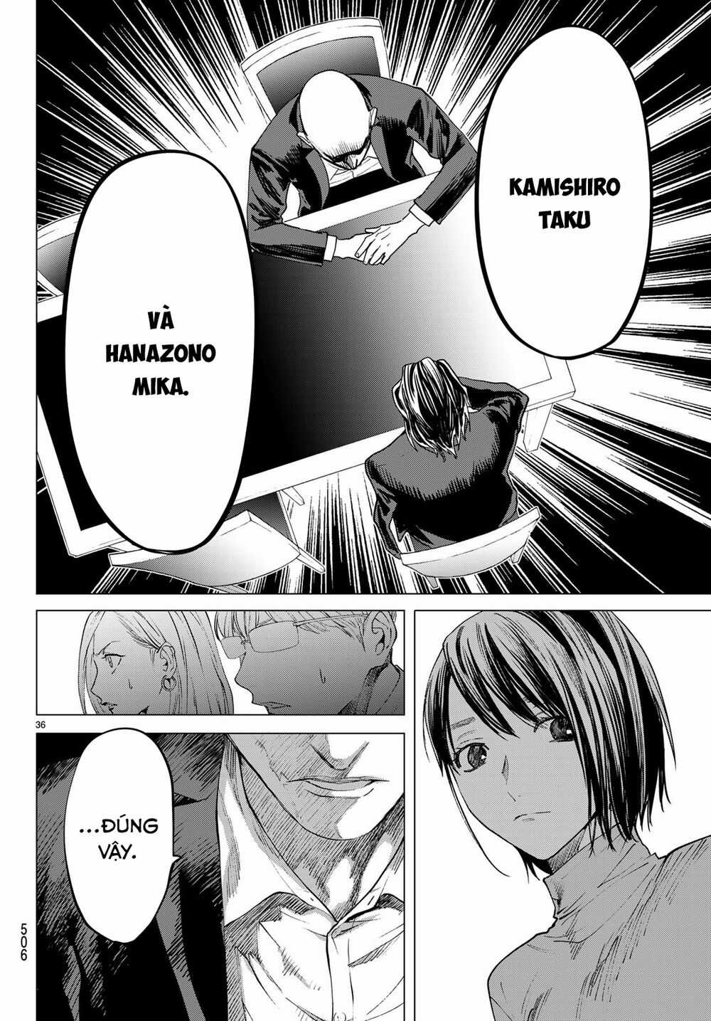 Konya Wa Tsuki Ga Kirei Desu Ga, Toriaezu Shi Ne Chapter 35 trang 36