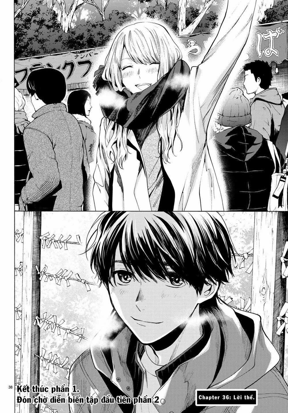 Konya Wa Tsuki Ga Kirei Desu Ga, Toriaezu Shi Ne Chapter 35 trang 38