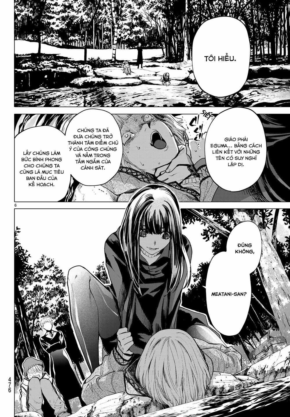 Konya Wa Tsuki Ga Kirei Desu Ga, Toriaezu Shi Ne Chapter 35 trang 7