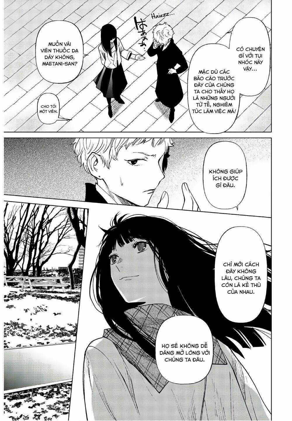 Konya Wa Tsuki Ga Kirei Desu Ga, Toriaezu Shi Ne Chapter 36 trang 13