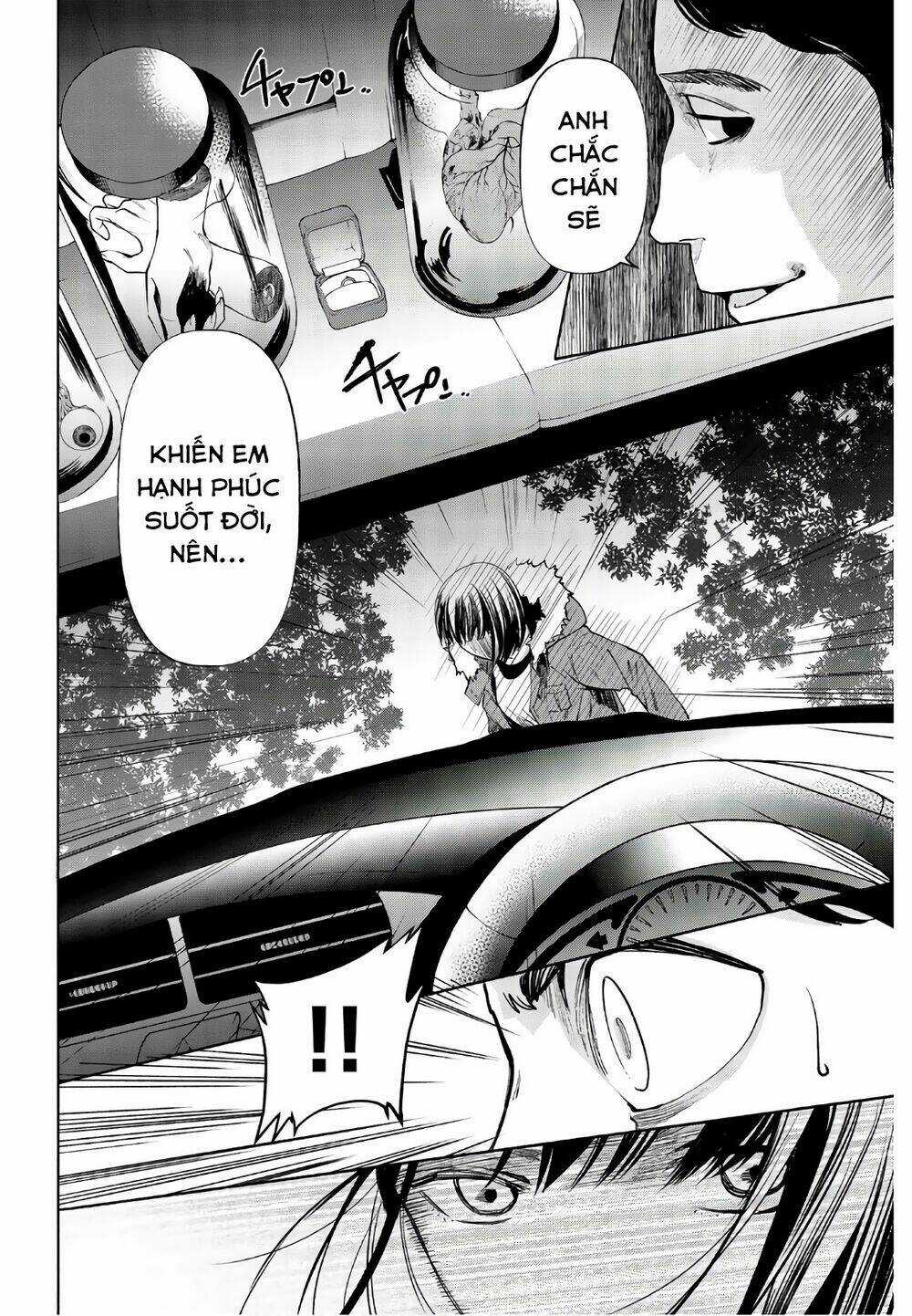 Konya Wa Tsuki Ga Kirei Desu Ga, Toriaezu Shi Ne Chapter 36 trang 4