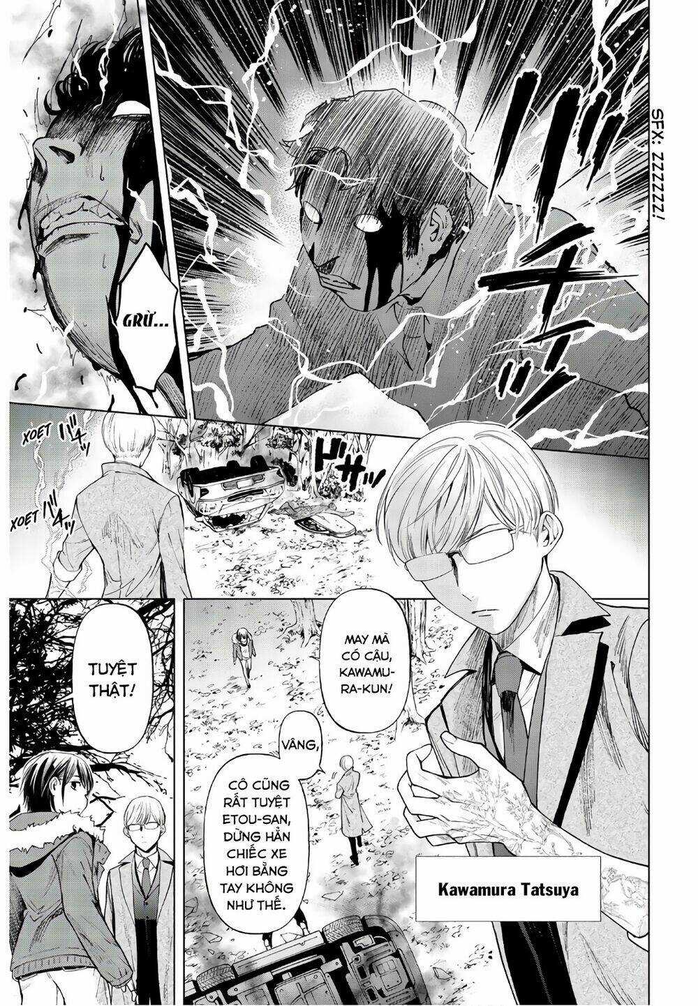 Konya Wa Tsuki Ga Kirei Desu Ga, Toriaezu Shi Ne Chapter 36 trang 7