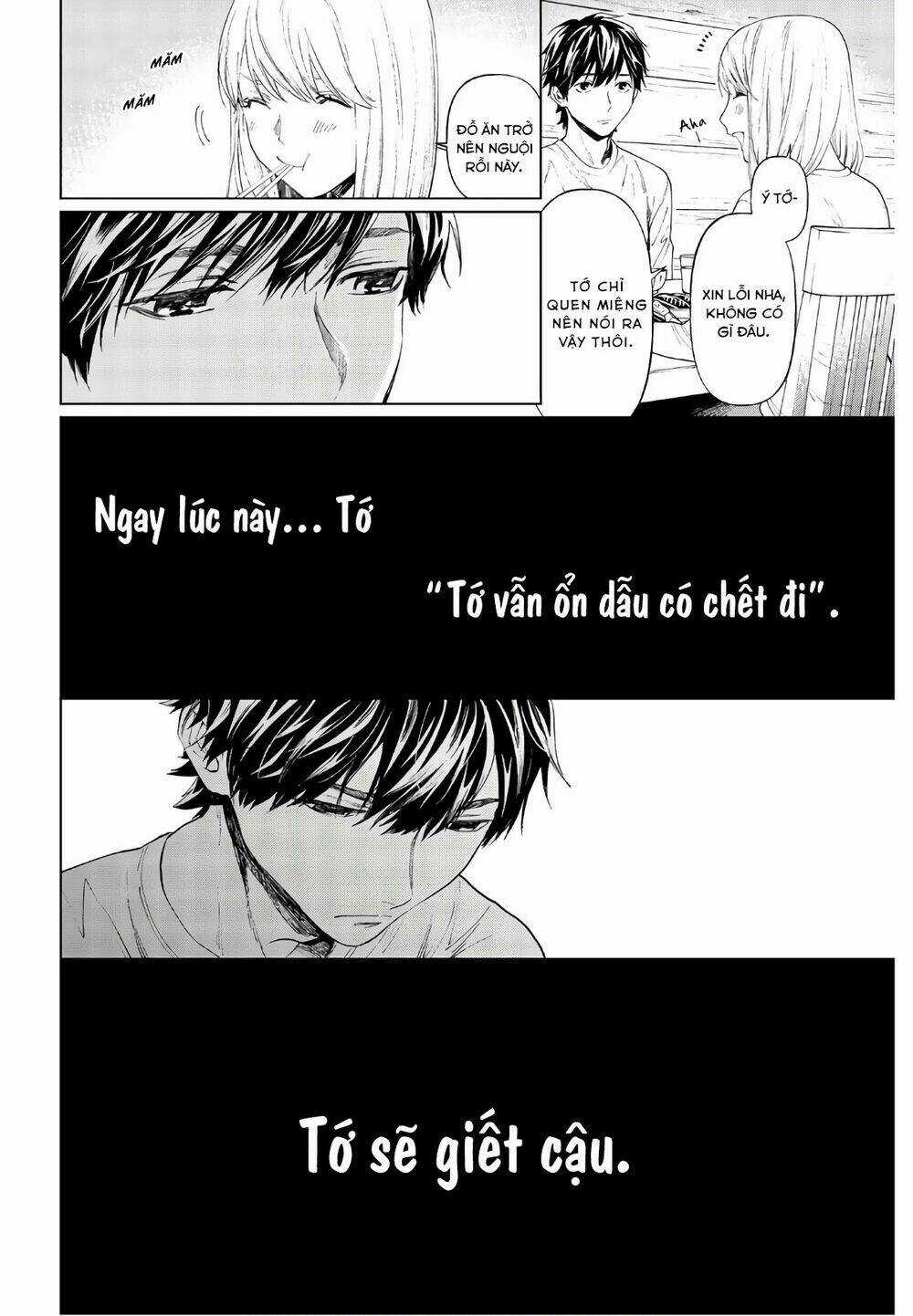 Konya Wa Tsuki Ga Kirei Desu Ga, Toriaezu Shi Ne Chapter 37 trang 11