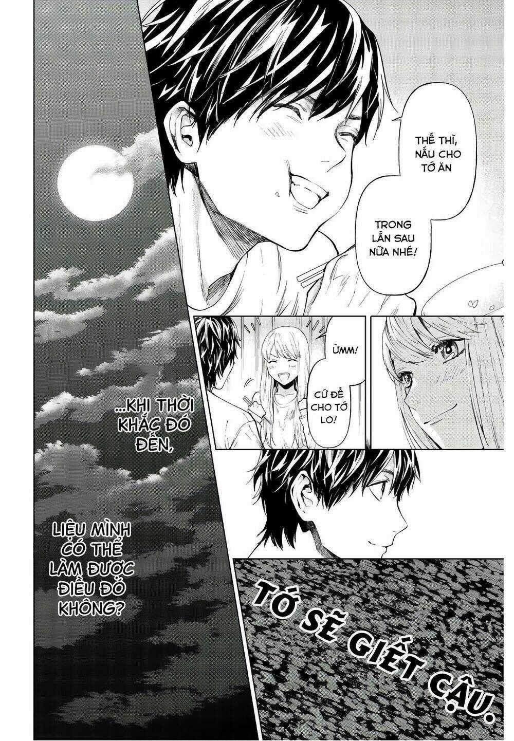 Konya Wa Tsuki Ga Kirei Desu Ga, Toriaezu Shi Ne Chapter 37 trang 13