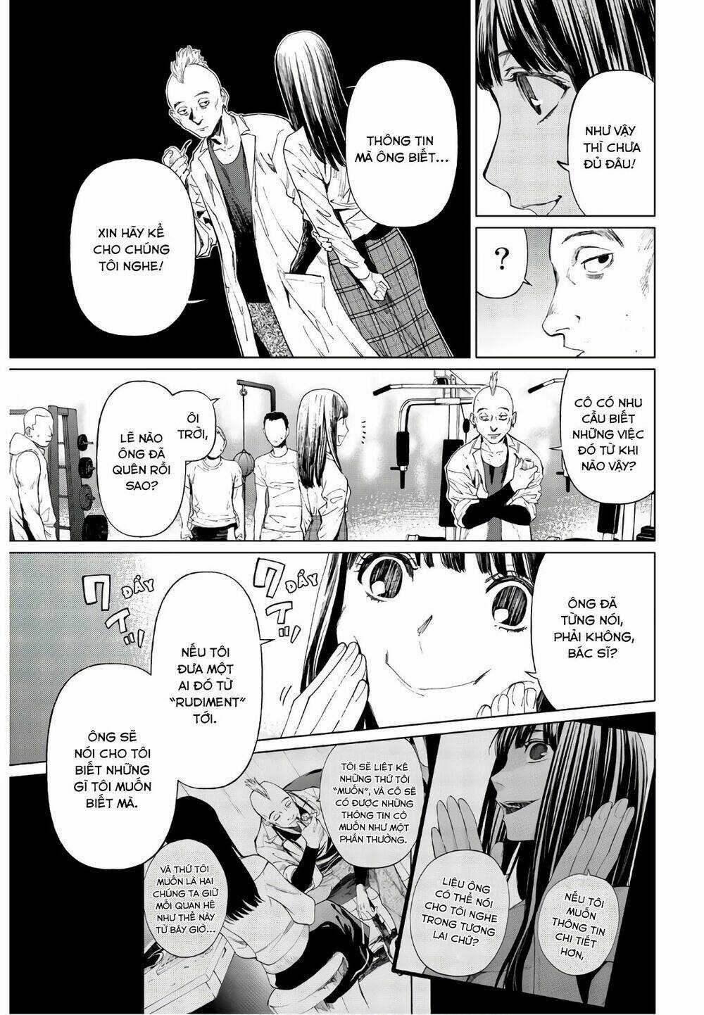 Konya Wa Tsuki Ga Kirei Desu Ga, Toriaezu Shi Ne Chapter 37 trang 18