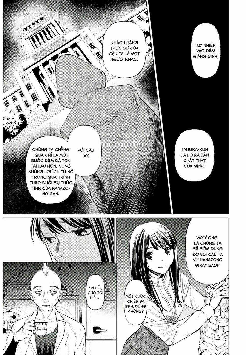 Konya Wa Tsuki Ga Kirei Desu Ga, Toriaezu Shi Ne Chapter 37 trang 24