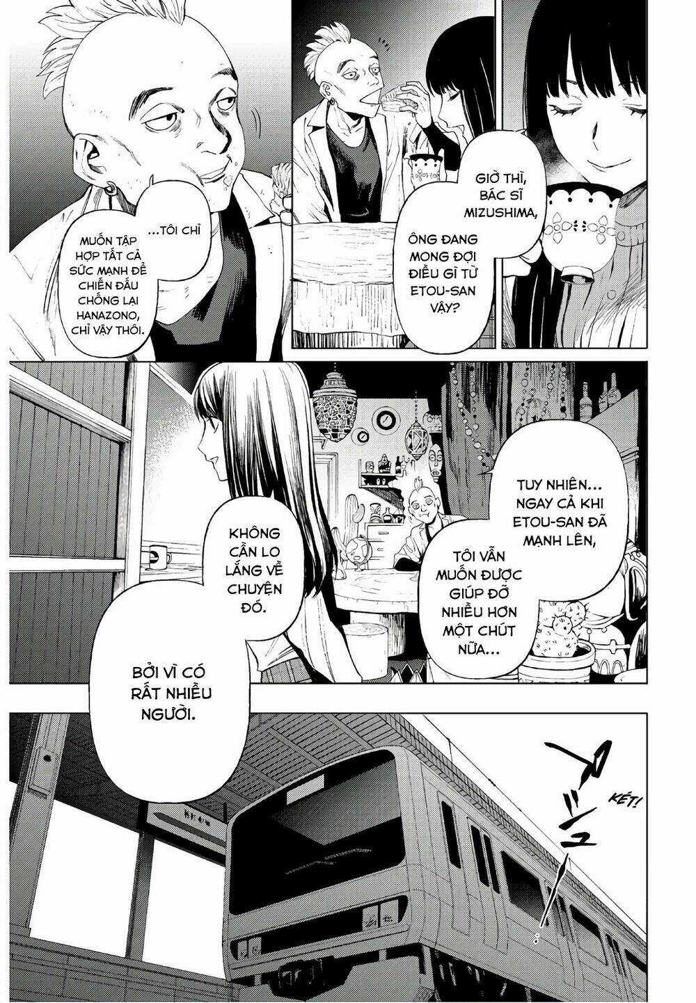 Konya Wa Tsuki Ga Kirei Desu Ga, Toriaezu Shi Ne Chapter 37 trang 44