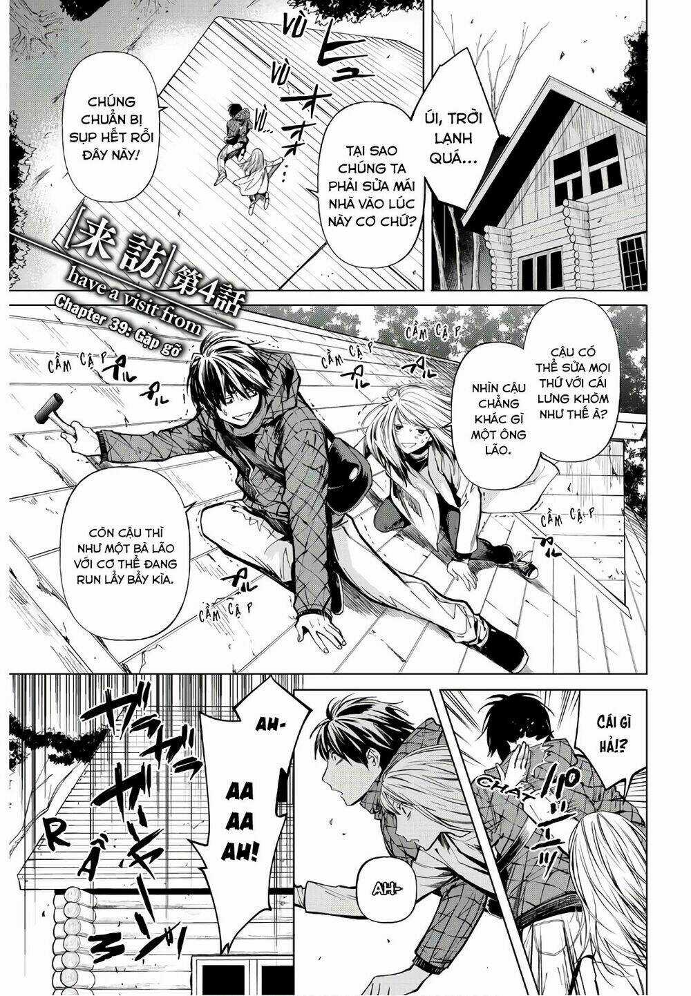 Konya Wa Tsuki Ga Kirei Desu Ga, Toriaezu Shi Ne Chapter 39 trang 2